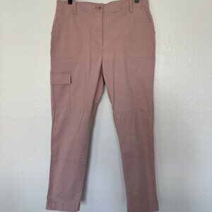 Light pink Talbots cargo pants, women's size 10